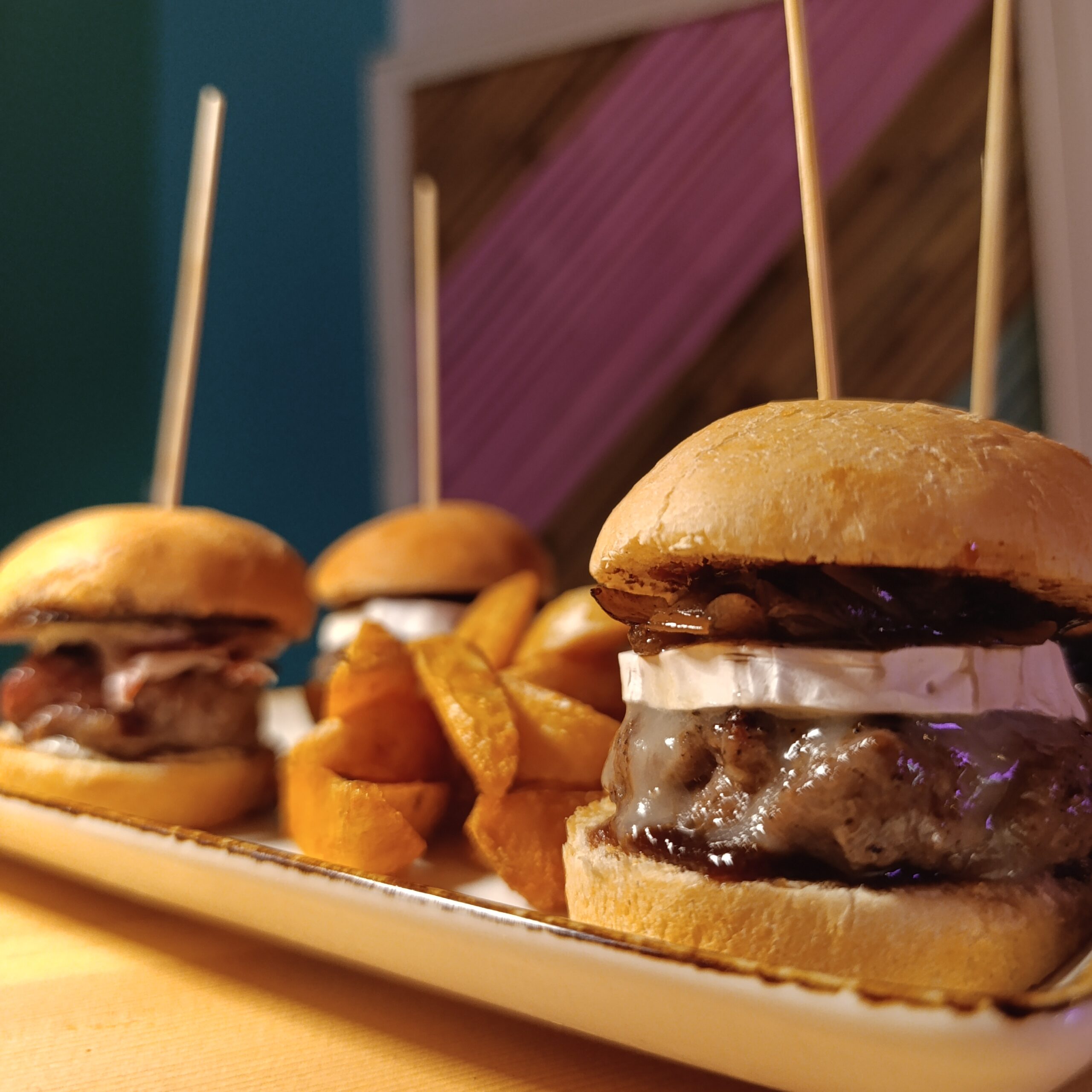 Mini hamburguesas perfectas para eventos